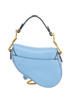 Micro Saddle, &pound;950, Handbags, Blue, Leather, Back view
